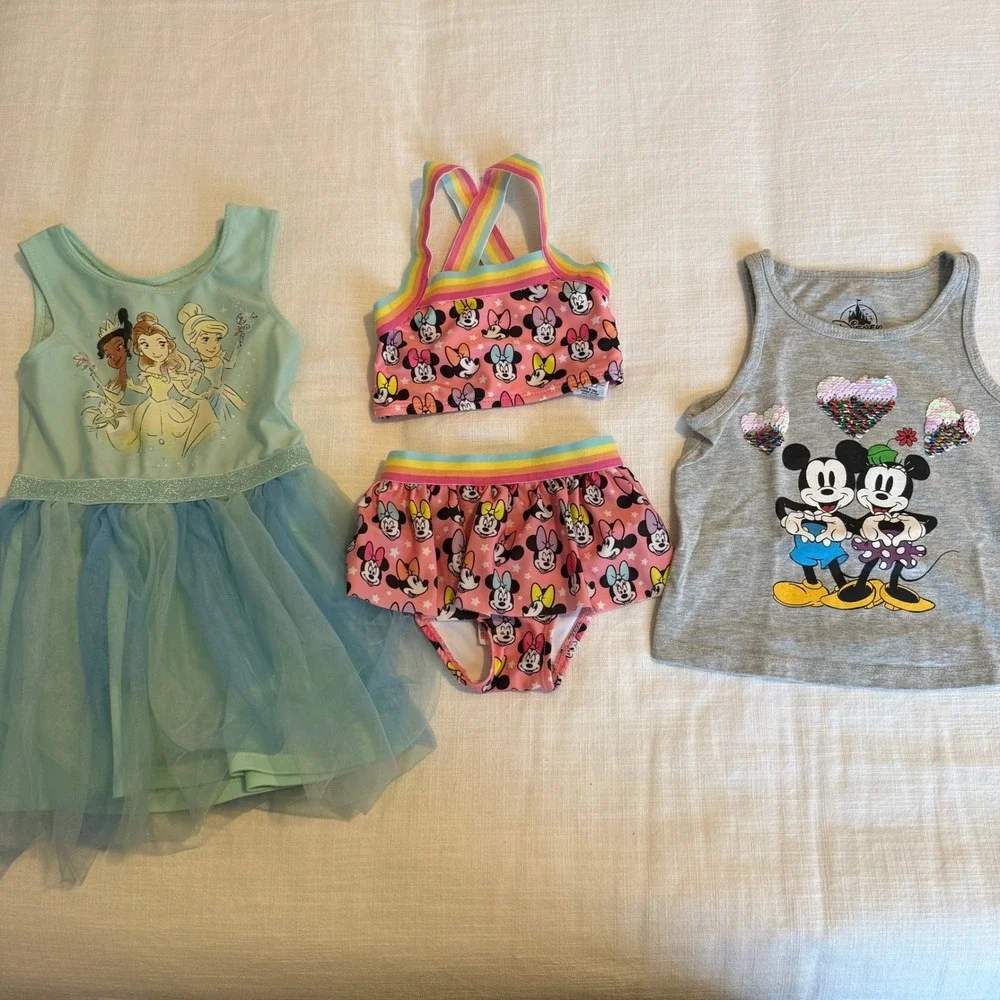 Disney Kids Bundle Lot Size 2T‎